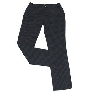 POLO RALPH LAUREN women's navy and green plaid pants size 6P